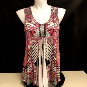 World Unity Women's Large Sleeveless Tunic